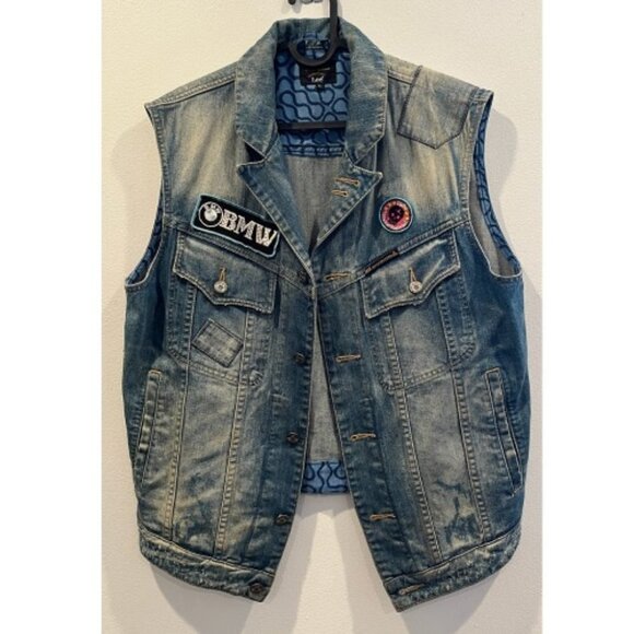 Vivienne Westwood Other - RARE VIVIENNE WESTWOOD X LEE "HIPPIE WAISTCOAT" DENIM PATCH VEST I
